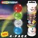 Night Flyer Lighted Golf Balls 4 Pack