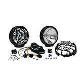 KC HiLiTES 121 SlimLite Black 130-Watt Long Range Light System Kit by KC Hilites