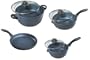 Swiss Diamond Cast-Aluminum Nonstick 7-Piece Cookware Set
