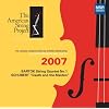Bartok: Schubert String Quartet No.1; Schubert: Death and the Maiden - Live 2007