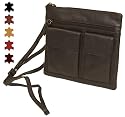Ladies Visconti Atlantic Genuine Soft Leather Small Messenger Shoulder/Cross Body Bag - 18608A
