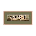 Kissing Cows by Warren Kimble