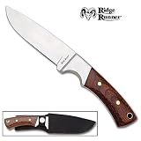 Ridge Runner Cheehaw Wood Handle Skinning Knife w/ Sheath