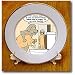 Londons Times Funny Dogs Cartoons - Doggie Bottled Water - Plates