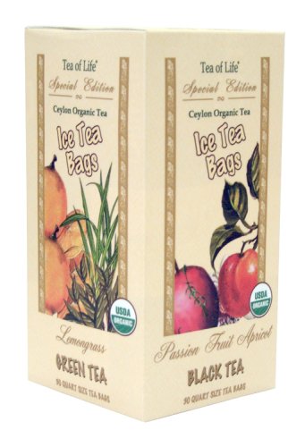 Tea Of Life Special Edition Gift Box: Green Tea, White Tea, Black Tea Flavors, 30-Count, 8-Ounce Boxes (Pack of 4)