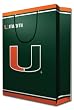 NCAA Miami Hurricanes Gift Bag, Large