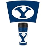 BYU Cougars Official 16oz Capacity NCAA Travel Mug