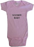 SOONER BABY - OKLAHOMA BABY - State-series - White, Blue or Pink Onesie / Baby T-shirt