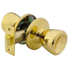 Yale Security Barricade Tulip Passage Knob, Polished Brass #100RT-C3-4 by Yale Security