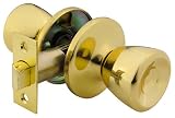Yale Security Barricade Tulip Passage Knob, Polished Brass #100RT-C3-4