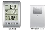 AcuRite Digital Wireless Weather Thermometer Indoor/Outdoor, 00604