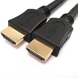 Cable Builders 10FT HDMI 1.4 High Speed with Ethernet Cable HEC 1.4a 3D Content Type 4K x 2K Resolution Ethernet Channel Audio Return 10 FT 10' 10 Foot 10 Feet Cheap Sale Backward Compatible All 1.3 Devices