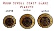 Coast Guard - Handcarved Commemorative Military Plaques