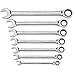 GearWrench 9417 7 Piece Metric Ratcheting Wrench Set