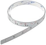Starrett 63168 SM44W Steel Tape Measure with Adhesive Back, 1/2-Inch x 4' by Starrett