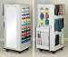Atlas Tower Rac w/mirror - CabinetRac Vangaurd series Model 5139 - Storage rac system Physical Therapy / Exercise Equipment Storage Item# 5139