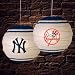 New York Yankees 18 Inch Rice Paper Lamp MLB Baseball Fan Shop Sports Team Merchandise