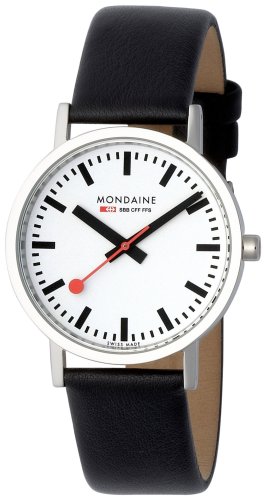 Mondaine Classic Gents - Polished - 36 mm - white dial - A660.30314.11SBB