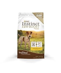 Nature's Variety Instinct Raw Boost Small Breed Grain-Free Chicken Meal Formula Dry Dog Food, 4.1 lb Bag