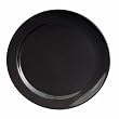 Zak Designs Flux Black Salad Plate, Set of 4