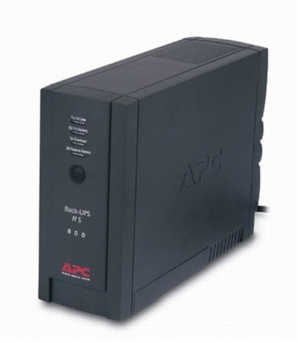 APC Back-UPS RS, 540 Watts / 800 VA,Input 120V / Output 120V UPS System (Black)
