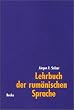 Lehrbuch der rum�nischen Sprache, Lehrbuch