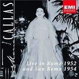 Maria Callas Album - Maria Callas: Live in Rome 1952 and San Remo 1954 (Front side)