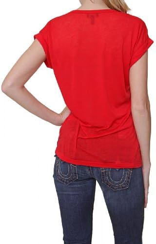 AJ - Giorgio Armani Jeans Sleeveless T-Shirt HEART, Color: Red, Size: 44