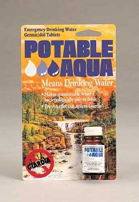 Kitchen: Potable Aqua Water Treatment Tablets