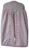 Baby Doll Bedding Heavenly Soft Diaper Stacker, Pink