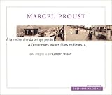 cover of A la recherche du temps perdu : A l'ombre des jeunes filles en fleurs, tome 4 (coffret 4 CD)