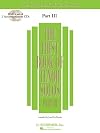 The First Book of Tenor Solos - Part III (Book/CD)