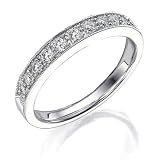 Diamond Milgrain Band 1/3ctw
