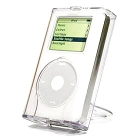 Click here to buy Speck Products 4G FlipStand Clear iPod Hard Case (4G-FS01) by Speck.