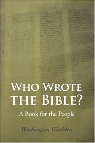 Who Wrote the Bible? Large-Print Edition: A Book for the People under Canon Law in The Books Store
