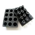 Moule silicone QUALITE PROFESSIONNELLE 12 grands CANNELES -BAUMALU