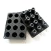 Moule silicone QUALITE PROFESSIONNELLE 12 grands CANNELES -BAUMALU