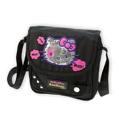 Hello Kitty Umh�ngetasche A5 - Schwarz