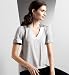 (Parent_T501114) Autograph Weekend V-Neck Jersey Top with Silk in Miscellaneous
