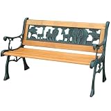 Kids Animal Design Garden Bench