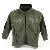 Produkt-Bild: natubini Kinder Fleecejacke f&uuml;r Jungen in oliv, Gr. 92-152