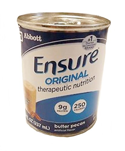 Ensure Original Therapeutic Nutrition Shake, Butter Pecan, 8-fl-oz (237-mL) Cans 1/Case of 24 (Formerly Ensure Immune Health)
