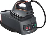 Produkt-Bild: Siemens TS20EXTREM Dampfstation extreme power / XTRM&reg; Tiefendampf 200 / pulse Steam 200g / 5 bar / 3000 Watt max / Titanium-gliss&eacute;e B&uuml;gelsohle