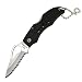 Spyderco Folder Knife With Black Handle/Plain/Serrated Edge Md: BY11SBK