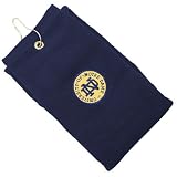 Notre Dame Fighting Irish Navy Blue Embroidered Velour Golf Towel
