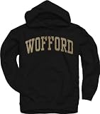 Wofford Terriers Black Arch Hooded Sweatshirt