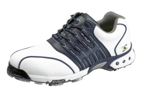 Stuburt Helium Pro II Golf Shoes - Wht/Wht/Nvy Size 12