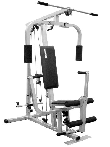 Basic Fitness Olympic Weight Plate Loading Multi Gym/Home Gym System