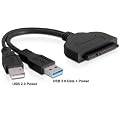 DeLOCK 61883 Converter Adaptor SATA 22-Pin USB 3.0 Black