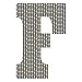 Hip In a Hurry 3D Decor Cut Outs 13 Inch -Alpha F